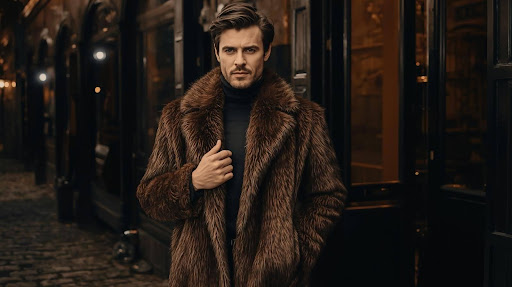 Buy Vintage-Inspired Mens Fur Coats Online