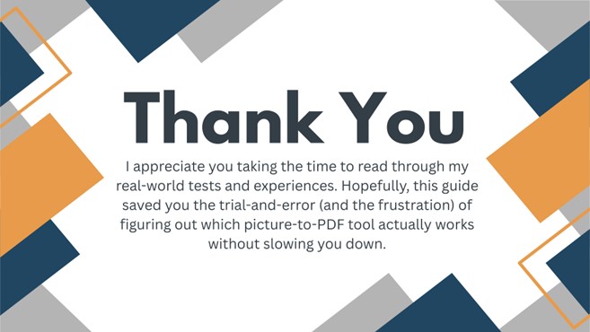 How to Turn a Picture into PDF Online for Free?