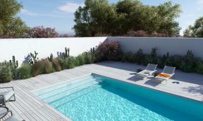 Seasonal Inground Pool Decor