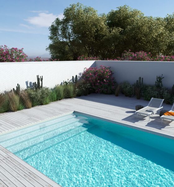 Seasonal Inground Pool Decor