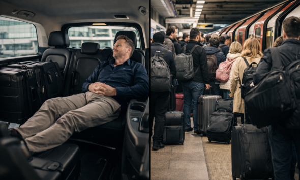 Heathrow to London Taxi vs Train